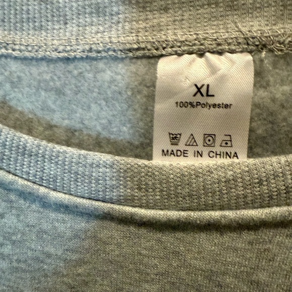 Gray Ghost Malone Sweatshirt Size XL - Picture 2 of 4